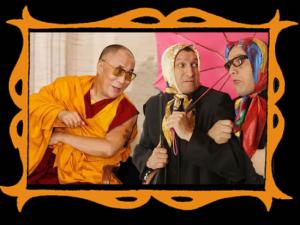 con el Dalai Lama