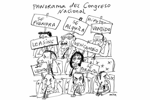 Panorama del Congreso